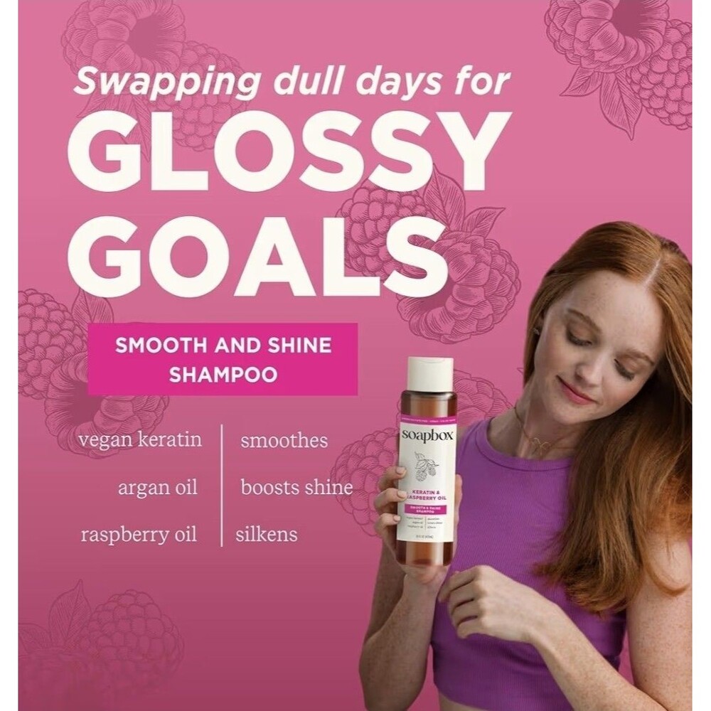 Soapbox Shine Boosting Keratin Conditioner with Argan Oil